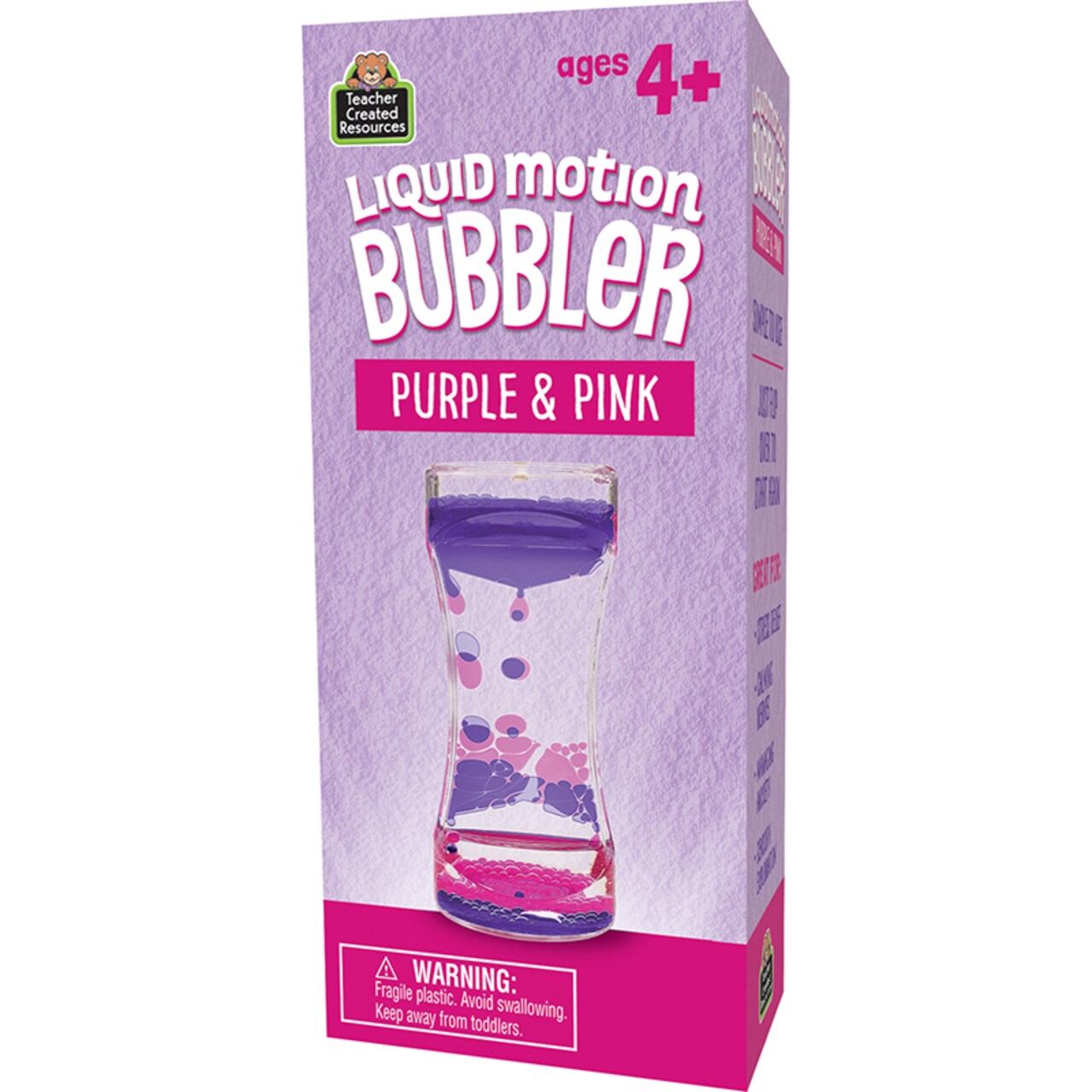 Purple &#x26; Pink Liquid Motion Bubbler
